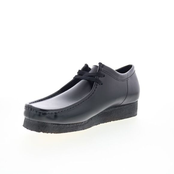 Clarks Mens Wallabee Black Shoes (NWT) - Picture 4 of 7